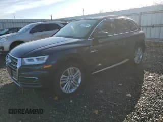 ✅ 2018 Audi Q5 Prestige • VIN: WA1CNAFY9J2223073 • Лот: 91289935. Опубликован ранее на Copart с пробегом 36 972 миль. Бесплатный доступ к архиву аукционных продаж из США и подробный отчёт об истории автомобиля на DreamBid. Изображение 1.