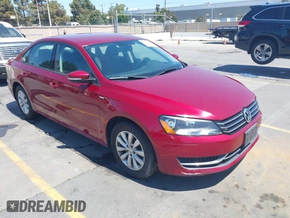 ✅ 2015 Volkswagen Passat Limited Edition • VIN: 1VWAT7A34FC011133 • Lot: 42839337. Listed on IAAI with 78,213 mi. Free auction sales archive from the USA and detailed vehicle history report at DreamBid. Image 1.