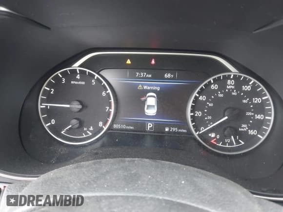 ✅ 2017 Nissan Maxima SL • VIN: 1N4AA6AP5HC441915 • Lot: 42766462. Listed on IAAI with 80,510 mi. Free auction sales archive from the USA and detailed vehicle history report at DreamBid. Image 7.