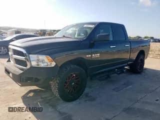 2018 Ram 1500 SLT with VIN 1C6RR6GT8JS131495, listed as a Copart auction lot 62873775 with 136,513 mi miles and Salvage title. Bid and sale history available at DreamBid. Image 1.