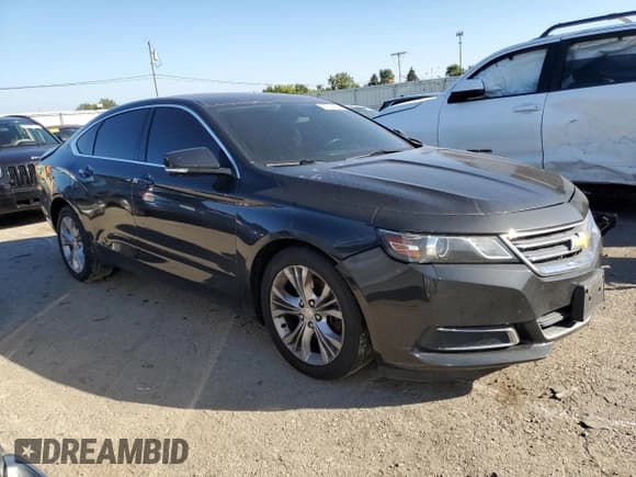 ✅ 2015 Chevrolet Impala LT • VIN: 2G1115SLXF9255574 • Lot: 81754465. Listed on Copart with 157,649 mi. Free auction sales archive from the USA and detailed vehicle history report at DreamBid. Image 4.