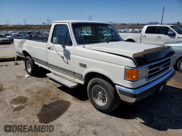 ✅ 1991 Ford F-150 • VIN: 1FTDF15H5MNA55606 • Lot: 49889615. Listed on Copart with 93,220 mi. Free auction sales archive from the USA and detailed vehicle history report at DreamBid. Image 4.