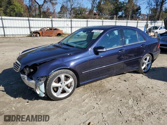 ✅ 2006 Mercedes-Benz C 230 Sport • VIN: WDBRF52H86F822233 • Lot: 91914095. Wystawiony na Copart z przebiegiem 209 692 mil. Bezpłatny archiwum sprzedaży aukcyjnych z USA i szczegółowy raport historii pojazdu na DreamBid. Zdjęcie 1.