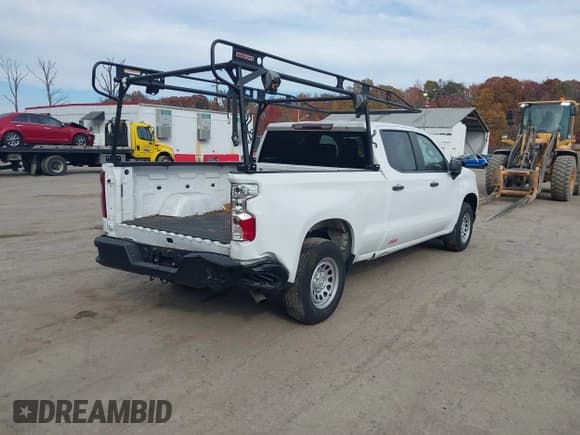 ✅ 2023 Chevrolet Silverado 1500 Work Truck • VIN: 1GCPAAEK2PZ257209 • Lot: 43542274. Listed on IAAI with 66,495 mi. Free auction sales archive from the USA and detailed vehicle history report at DreamBid. Image 4.
