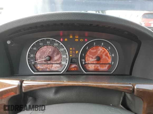 ✅ 2003 BMW 7 Series 745Li • VIN: WBAGN63403DR10940 • Lot: 54620465. Listed on Copart with 184,535 mi. Free auction sales archive from the USA and detailed vehicle history report at DreamBid. Image 9.