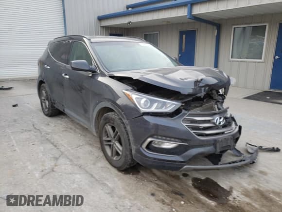 ✅ 2017 Hyundai Santa Fe 2.4L • VIN: 5XYZUDLB4HG488343 • Lot: 67198472. Listed on Copart with Not provided. Free auction sales archive from the USA and detailed vehicle history report at DreamBid. Image 1.