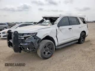 2023 Chevrolet Tahoe z VIN 1GBSCLED3PR299474, wystawiony jako Copart lot #57482985 z przebiegiem Nie podano mil oraz Czysty tytuł • Clean title. Historia ofert i sprzedaży dostępna na DreamBid. Obrazek 1.