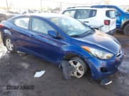 ✅ 2013 Hyundai Elantra GLS • VIN: KMHDH4AE8DU784966 • Lot: 43523579. Listed on IAAI with 108,087 mi. Free auction sales archive from the USA and detailed vehicle history report at DreamBid. Image 1.