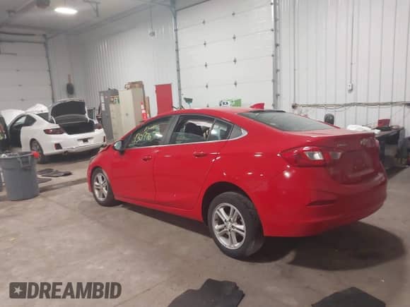 2017 Chevrolet Cruze LT with VIN 1G1BE5SM1H7160200, listed as a IAAI auction lot 43097677 with 108,246 mi miles and . Bid and sale history available at DreamBid. Image 3.