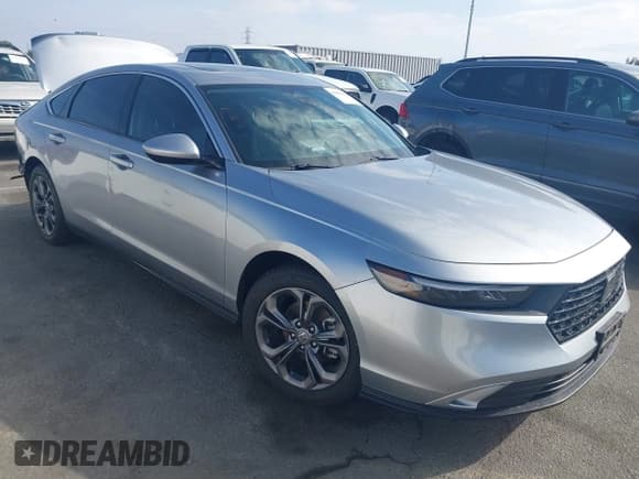 ✅ 2023 Honda Accord EX • VIN: 1HGCY1F38PA005241 • Лот: 43633824. Опубликован ранее на IAAI с пробегом 38 500 миль. Бесплатный доступ к архиву аукционных продаж из США и подробный отчёт об истории автомобиля на DreamBid. Изображение 1.