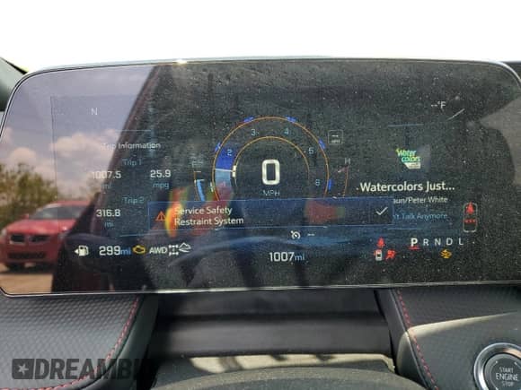 2025 Chevrolet Equinox AWD RS с VIN 3GNAXTEG5SL227155, выставлен на аукционе Copart как лот 55302955 с пробегом 1 007 миль миль и Списание • Salvage title. История ставок и продаж доступна на DreamBid. Изображение 9.