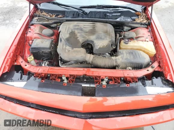 2014 Dodge Challenger SXT 100th Anniversary z VIN 2C3CDYAG1EH278828, wystawiony jako Copart lot #58417075 z przebiegiem 136 953 mil mil oraz Szkoda całkowita • Salvage title. Historia ofert i sprzedaży dostępna na DreamBid. Obrazek 11.