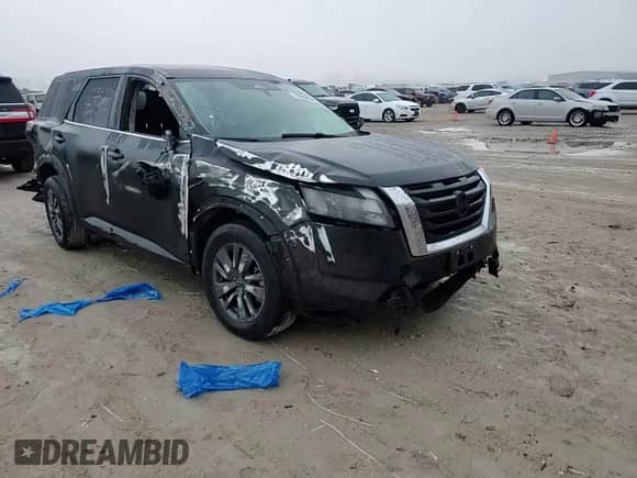 2024 Nissan Pathfinder S with VIN 5N1DR3AA6RC209816, listed as a Copart auction lot 85608654 with 37,553 mi miles and Salvage title. Bid and sale history available at DreamBid. Image 11.