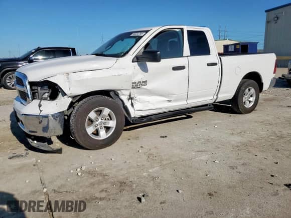 2024 Ram 1500 SLT z VIN 1C6RR6GG8RS123105, wystawiony jako Copart lot #56604785 z przebiegiem 22 439 mil mil oraz Szkoda całkowita • Salvage title. Historia ofert i sprzedaży dostępna na DreamBid. Obrazek 1.