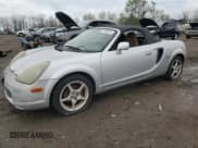 ✅ 2002 Toyota MR2 • VIN: JTDFR320920053376 • Лот: 51876225. Опубликован ранее на Copart с пробегом 160 797 миль. Бесплатный доступ к архиву аукционных продаж из США и подробный отчёт об истории автомобиля на DreamBid. Изображение 1.
