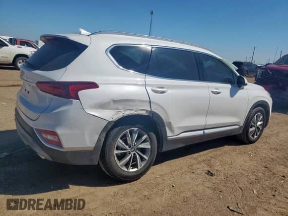 2019 Hyundai Santa Fe SEL Plus z VIN 5NMS33AD8KH064017, wystawiony jako Copart lot #81822165 z przebiegiem 70 412 mil mil oraz Szkoda całkowita • Salvage title. Historia ofert i sprzedaży dostępna na DreamBid. Obrazek 3.