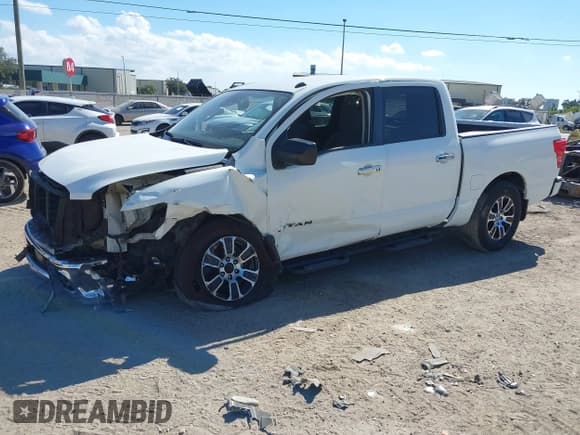 ✅ 2021 Nissan Titan SV • VIN: 1N6AA1EF7MN503552 • Lot: 43515276. Listed on IAAI with 67,755 mi. Free auction sales archive from the USA and detailed vehicle history report at DreamBid. Image 18.