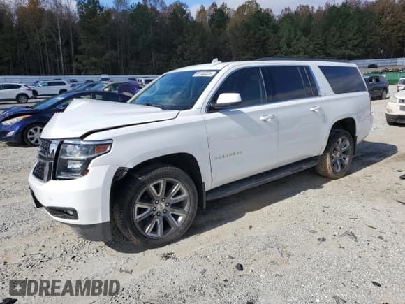 ✅ 2020 Chevrolet Suburban LT • VIN: 1GNSKHKC0LR173727 • Lot: 91106325. Listed on Copart with 111,503 mi. Free auction sales archive from the USA and detailed vehicle history report at DreamBid. Image 1.