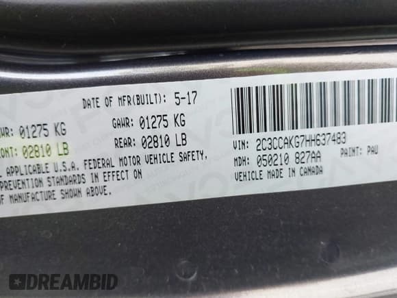 ✅ 2017 Chrysler 300 C • VIN: 2C3CCAKG7HH637483 • Lot: 42571042. Wystawiony na IAAI z przebiegiem 137 189 mil. Bezpłatny archiwum sprzedaży aukcyjnych z USA i szczegółowy raport historii pojazdu na DreamBid. Zdjęcie 9.