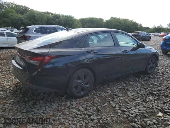 ✅ 2022 Hyundai Elantra SEL • VIN: KMHLM4AG0NU221016 • Lot: 65161185. Listed on Copart with 38,634 mi. Free auction sales archive from the USA and detailed vehicle history report at DreamBid. Image 3.