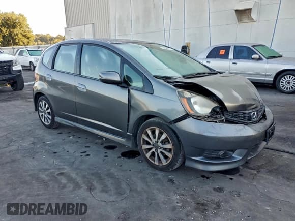 ✅ 2013 Honda Fit Sport • VIN: JHMGE8H54DC006093 • Lot: 93458655. Listed on Copart with 108,991 mi. Free auction sales archive from the USA and detailed vehicle history report at DreamBid. Image 4.