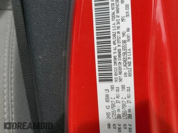 ✅ 2008 Jeep Wrangler Unlimited Rubicon • VIN: 1J4GA69158L655186 • Lot: 64682765. Listed on Copart with 150,833 mi. Free auction sales archive from the USA and detailed vehicle history report at DreamBid. Image 13.