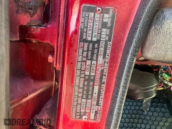 ✅ 1968 Mercedes-Benz 280 • VIN: 10801812006918 • Lot: 87710915. Listed on Copart with 84,445 mi. Free auction sales archive from the USA and detailed vehicle history report at DreamBid. Image 10.