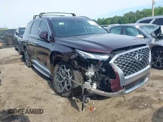 ✅ 2021 Hyundai Palisade Calligraphy • VIN: KM8R74HE0MU276053 • Лот: 42217403. Опубликован ранее на IAAI с пробегом 97 759 миль. Бесплатный доступ к архиву аукционных продаж из США и подробный отчёт об истории автомобиля на DreamBid. Изображение 1.