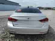 2015 Hyundai Genesis 3.8L with VIN KMHGN4JE8FU033133, listed as a Copart auction lot 56025284 with 47,806 mi miles and Clean title. Bid and sale history available at DreamBid. Image 6.