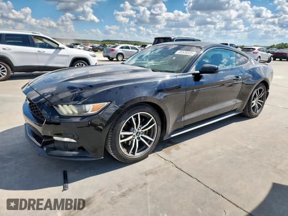 ✅ 2017 Ford Mustang EcoBoost • VIN: 1FA6P8TH5H5306377 • Lot: 85538335. Listed on Copart with 138,468 mi. Free auction sales archive from the USA and detailed vehicle history report at DreamBid. Image 1.