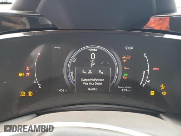 ✅ 2025 Lexus NX 350h Luxury • VIN: 2T2HKCEZ8SC037324 • Lot: 83405744. Listed on Copart with 1,452 mi. Free auction sales archive from the USA and detailed vehicle history report at DreamBid. Image 9.