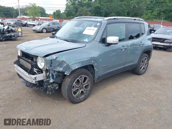 ✅ 2017 Jeep Renegade Limited • VIN: ZACCJBDB9HPF39661 • Lot: 43004382. Wystawiony na IAAI z przebiegiem 91 571 mil. Bezpłatny archiwum sprzedaży aukcyjnych z USA i szczegółowy raport historii pojazdu na DreamBid. Zdjęcie 2.