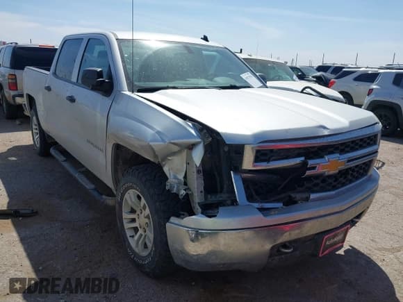 ✅ 2014 Chevrolet Silverado 1500 LT • VIN: 3GCUKRECXEG106087 • Лот: 41871936. Опубликован ранее на IAAI с пробегом 124 224 миль. Бесплатный доступ к архиву аукционных продаж из США и подробный отчёт об истории автомобиля на DreamBid. Изображение 1.