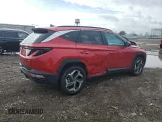 2023 Hyundai Tucson SEL with VIN 5NMJFCAE8PH270974, listed as a Copart auction lot 66855455 with 3,080 mi miles and Salvage title. Bid and sale history available at DreamBid. Image 3.