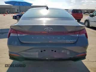 2021 Hyundai Elantra Blue с VIN KMHLM4AJ8MU006588, выставлен на аукционе Copart как лот 84274785 с пробегом 51 999 миль миль и Чистый • Clean title. История ставок и продаж доступна на DreamBid. Изображение 6.