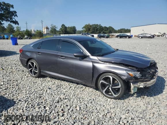 2018 Honda Accord Sport with VIN 1HGCV2F33JA046656, listed as a Copart auction lot 80951745 with 242,638 mi miles and Salvage title. Bid and sale history available at DreamBid. Image 4.