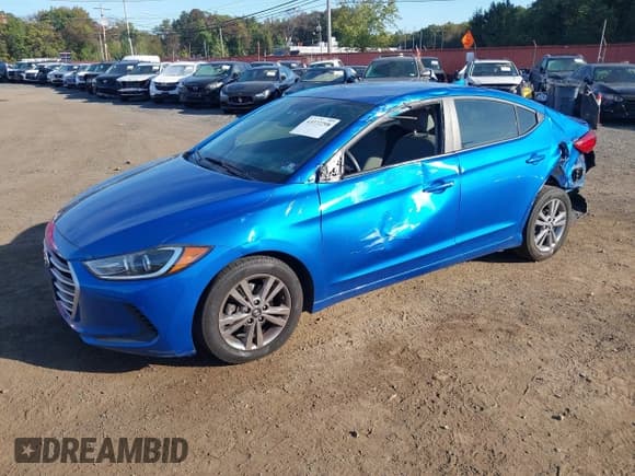 ✅ 2017 Hyundai Elantra SE • VIN: KMHD84LF0HU224547 • Lot: 43372298. Listed on IAAI with 75,414 mi. Free auction sales archive from the USA and detailed vehicle history report at DreamBid. Image 6.