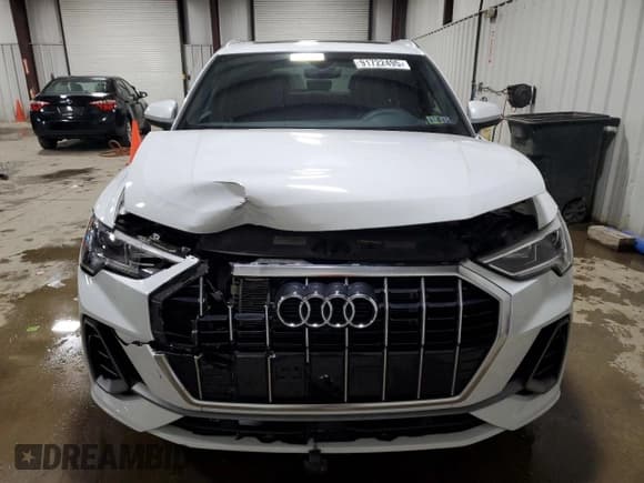 ✅ 2023 Audi Q3 S line Premium Plus • VIN: WA1EECF35P1112740 • Lot: 91722495. Listed on Copart with 23,644 mi. Free auction sales archive from the USA and detailed vehicle history report at DreamBid. Image 5.