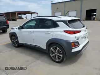 2018 Hyundai Kona Ultimate z VIN KM8K53A55JU071660, wystawiony jako Copart lot #63356423 z przebiegiem 30 853 mil mil oraz . Historia ofert i sprzedaży dostępna na DreamBid. Obrazek 2.