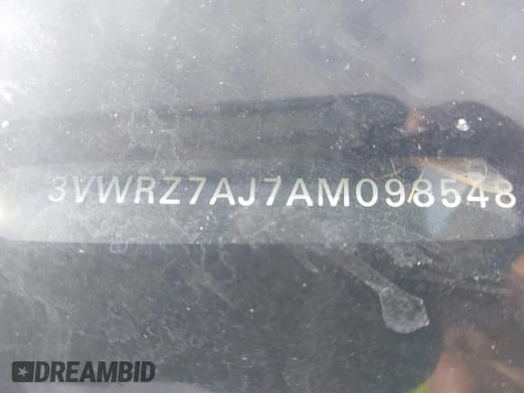 ✅ 2010 Volkswagen Jetta Limited Edition • VIN: 3VWRZ7AJ7AM098548 • Lot: 42510689. Wystawiony na IAAI z przebiegiem 166 541 mil. Bezpłatny archiwum sprzedaży aukcyjnych z USA i szczegółowy raport historii pojazdu na DreamBid. Zdjęcie 9.