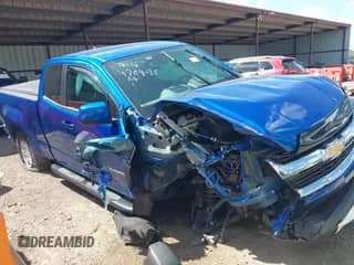 2018 Chevrolet Colorado 2WD Work Truck with VIN 1GCHSBEN6J1129336, listed as a IAAI auction lot 42857238 with 42,611 mi miles and . Bid and sale history available at DreamBid. Image 1.