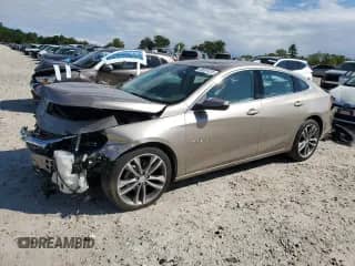 2022 Chevrolet Malibu Premier with VIN 1G1ZE5SX9NF207547, listed as a Copart auction lot 69691415 with 47,006 mi miles and Salvage title. Bid and sale history available at DreamBid. Image 1.