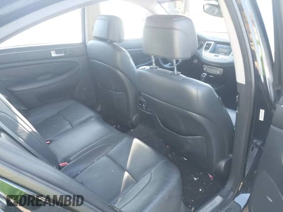 2014 Hyundai Genesis 3.8L with VIN KMHGC4DD6EU260151, listed as a IAAI auction lot 43492703 with 222,805 mi miles and . Bid and sale history available at DreamBid. Image 8.