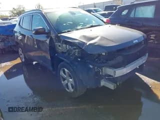 ✅ 2018 Jeep Compass Latitude • VIN: 3C4NJDBB6JT192392 • Lot: 43397736. Wystawiony na IAAI z przebiegiem 64 955 mil. Bezpłatny archiwum sprzedaży aukcyjnych z USA i szczegółowy raport historii pojazdu na DreamBid. Zdjęcie 1.