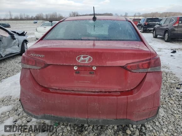 ✅ 2022 Hyundai Accent SEL • VIN: 3KPC24A61NE155494 • Лот: 44564665. Опубликован ранее на Copart с пробегом 62 029 миль. Бесплатный доступ к архиву аукционных продаж из США и подробный отчёт об истории автомобиля на DreamBid. Изображение 6.