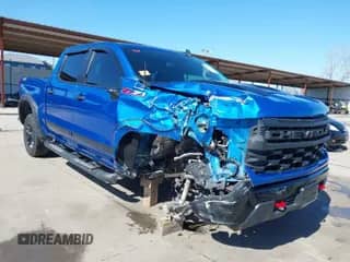 2022 Chevrolet Silverado 1500 Custom Trail Boss with VIN 3GCPDCED1NG661846, listed as a IAAI auction lot 41769966 with 47,792 mi miles and . Bid and sale history available at DreamBid. Image 1.