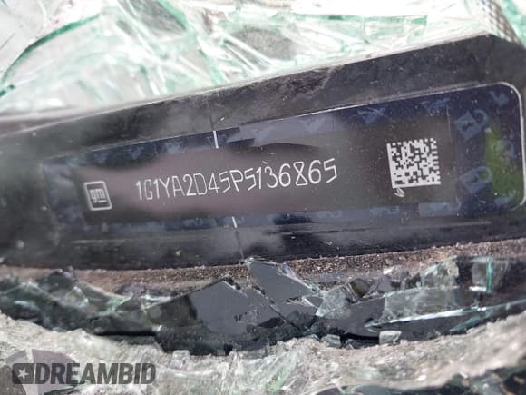 ✅ 2023 Chevrolet Corvette 1LT • VIN: 1G1YA2D45P5136865 • Lot: 42402111. Listed on IAAI with Not provided. Free auction sales archive from the USA and detailed vehicle history report at DreamBid. Image 9.