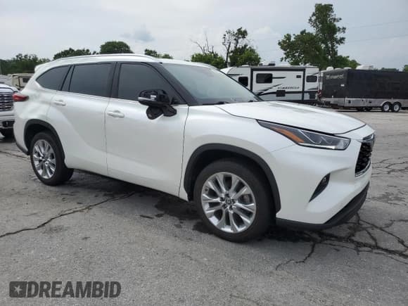 ✅ 2021 Toyota Highlander Limited • VIN: 5TDYZRAH9MS042591 • Lot: 60412795. Listed on Copart with 72,830 mi. Free auction sales archive from the USA and detailed vehicle history report at DreamBid. Image 4.