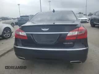 2012 Hyundai Genesis 3.8L with VIN KMHGC4DD0CU155313, listed as a Copart auction lot 75166104 with Not provided miles and Salvage title. Bid and sale history available at DreamBid. Image 6.