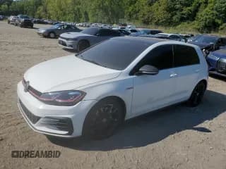 ✅ 2021 Volkswagen Golf GTI S • VIN: 3VW6T7AU8MM003837 • Лот: 69285884. Опубликован ранее на Copart с пробегом 28 333 миль. Бесплатный доступ к архиву аукционных продаж из США и подробный отчёт об истории автомобиля на DreamBid. Изображение 1.
